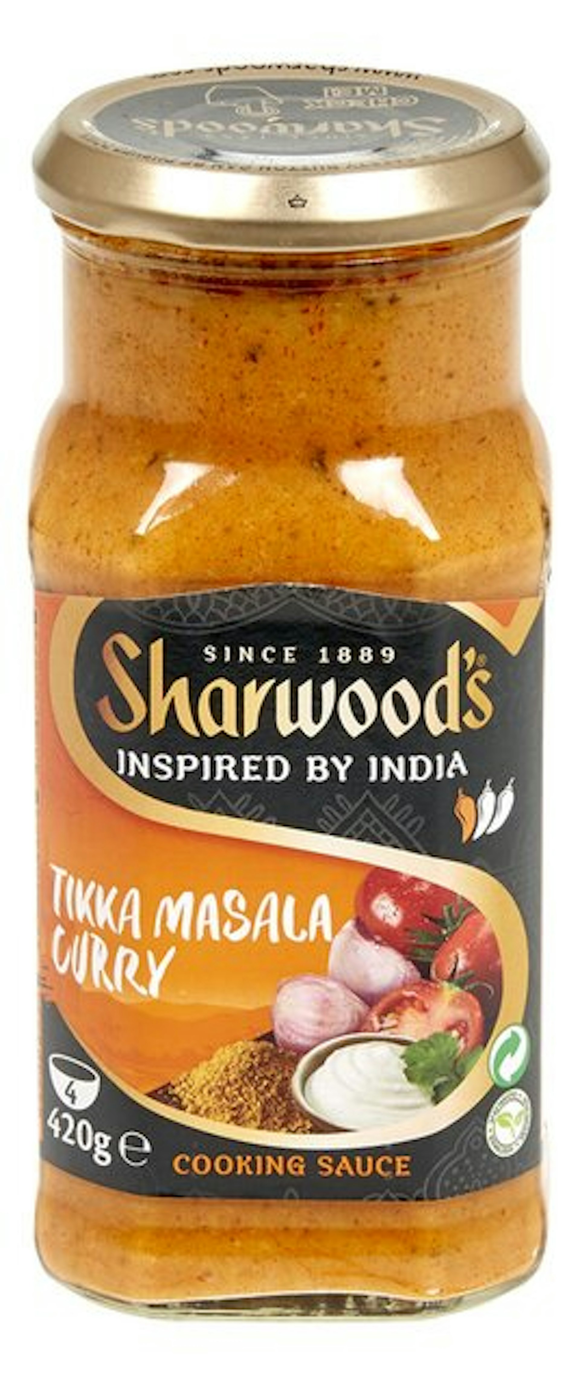 SHARWOOD'S tikka masala saus 420g