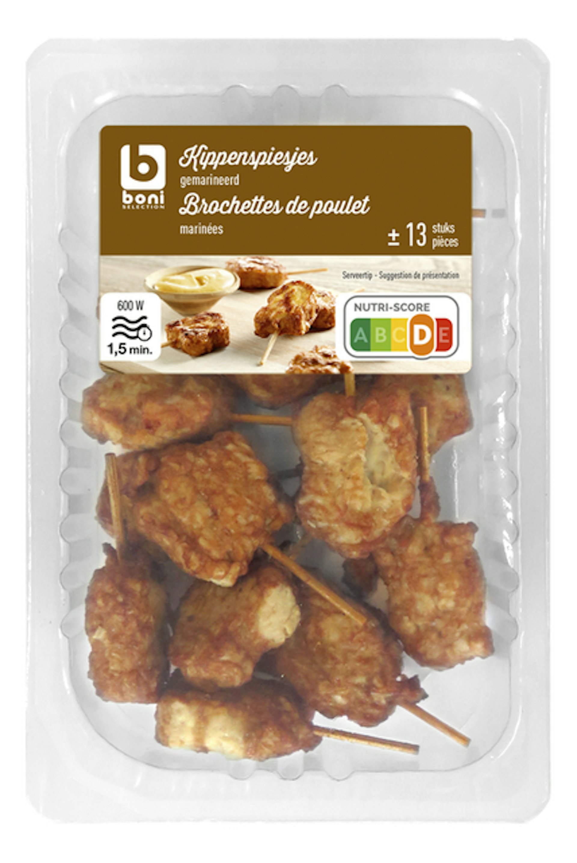 BONI Kippenspiesjes 195g